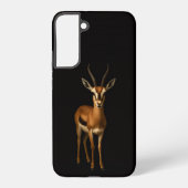 Coque Samsung Galaxy Black 4 Luxe Galaxy S22 Plus, Elegant Gazella (Verso)