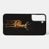 Coque Samsung Galaxy Black 4 Luxe Galaxy S22 Plus, Elegant Gazella (Verso Horizontal)