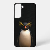 Coque Samsung Galaxy Black 4 Luxe Galaxy S22 Plus, Rockhopper Penguin (Verso)