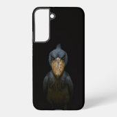 Coque Samsung Galaxy Black 4 Luxe Galaxy S22 Plus, Shoebill Exotic Bird (Verso)