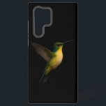 Coque Samsung Galaxy Black 4 Luxe Galaxy S22 Ultra Coque, Flying Bird<br><div class="desc">Ajoutez une touche d'art raffiné à votre technologie quotidienne avec notre Black 4 Luxe Samsung Galaxy S22 Ultra Coque avec un oiseau volant en mouvement. Conçue avec une attention minutieuse aux détails, cette composition élégante capture un colibri vert et or brillant planant gracieusement contre un arrière - plan noir profond....</div>
