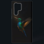 Coque Samsung Galaxy Black 4 Luxe Galaxy S22 Ultra Coque, Flying Bird<br><div class="desc">Ajoutez une touche d'art moderne à votre technologie quotidienne avec notre Black 4 Luxe Samsung Galaxy S22 Ultra Coque avec un Hummingbird bleu-or en mouvement. Conçue avec une attention minutieuse aux détails, cette composition captivante capture un oiseau lumineux aux plumes bleues profondes et aux reflets dorés doux, gracieusement suspendu contre...</div>