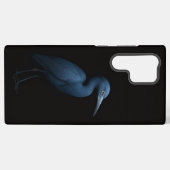 Coque Samsung Galaxy Black 4 Luxe Galaxy S22 Ultra, Little Blue Heron (Verso Horizontal)