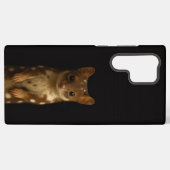 Coque Samsung Galaxy Black 4 Luxe Galaxy S22 Ultra, Sweet Quoll (Verso Horizontal)