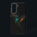 Coque Samsung Galaxy Black 4 Luxe Samsung Galaxy S21 Coque, Flying Bird<br><div class="desc">Ajoutez une touche d'art raffiné à votre technologie quotidienne avec notre Coque Black 4 Luxe Samsung Galaxy S21 avec un colibri bleu-doré en mouvement. Conçue avec une attention minutieuse aux détails, cette oeuvre élégante capture un oiseau lumineux aux plumes bleues profondes et aux reflets dorés éclatants, planant gracieusement contre un...</div>