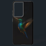 Coque Samsung Galaxy Black 4 Luxe Samsung Galaxy S21 Plus, Flying Bird<br><div class="desc">Ajoutez une touche de sophistication moderne à votre technologie quotidienne avec notre Black 4 Luxe Samsung Galaxy S21 Plus Coque avec un Colibri bleu-doré en mouvement. Conçue avec une attention minutieuse aux détails, cette composition raffinée capture un oiseau rayonnant avec des plumes bleues chatoyantes et des accents dorés, en plantant...</div>