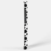 Coque Samsung Galaxy Black and White Cow Print Pattern Spots (Côté droit)