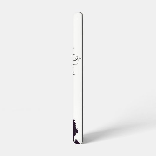 Coque Samsung Galaxy Black Cat Tree Samsung Galaxy Case – White (Côté gauche)