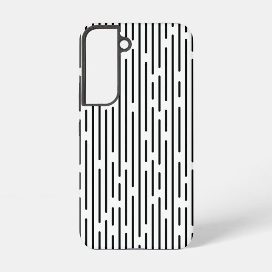 Coque Samsung Galaxy Black Line Geometric Pattern (Verso)