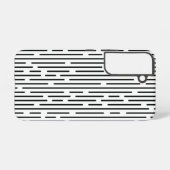 Coque Samsung Galaxy Black Line Geometric Pattern (Verso Horizontal)