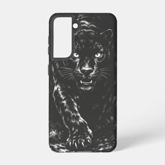 Coque Samsung Galaxy Black Panther — par BurnsInHell (Verso)