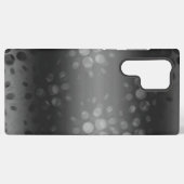 Coque Samsung Galaxy Black Smoky Bubbles (Verso Horizontal)