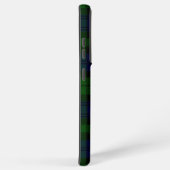 Coque Samsung Galaxy Black Watch Tartan bleu vert Plaid (Côté droit)