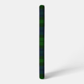 Coque Samsung Galaxy Black Watch Tartan bleu vert Plaid (Côté gauche)