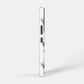 Coque Samsung Galaxy Black & White Ballet Shoes (Côté droit)