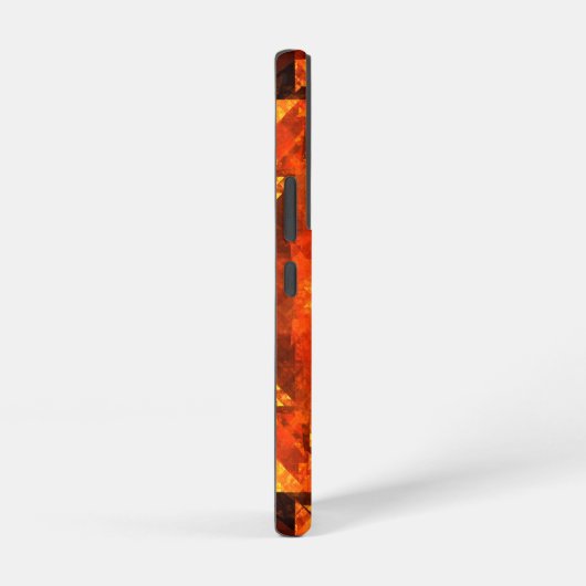 Coque Samsung Galaxy Blessing Fire Mandala Abstract Art Design (Côté droit)