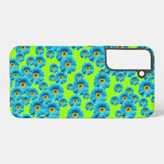 Coque Samsung Galaxy Bleu (Verso Horizontal)