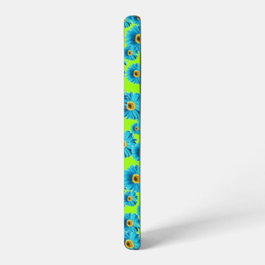 Coque Samsung Galaxy Bleu (Côté gauche)