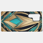 Coque Samsung Galaxy Bleu Abstrait (Verso Horizontal)