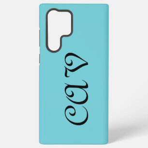 Coque Samsung Galaxy Bleu barbeau de Recoleta