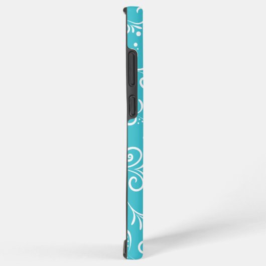 Coque Samsung Galaxy Bleu clair (Côté droit)