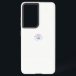 Coque Samsung Galaxy Bleu de Cornflower clair, Ciel Mégenta, Fille<br><div class="desc">Affaire de téléphone</div>