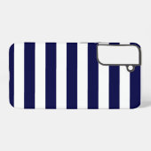 Coque Samsung Galaxy Bleu et blanc marine (Verso Horizontal)