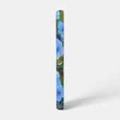 Coque Samsung Galaxy Bleu Lacecap Hydrangée Floral (Côté gauche)