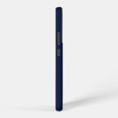 Coque Samsung Galaxy Bleu Nuit Marine Uni (Côté droit)