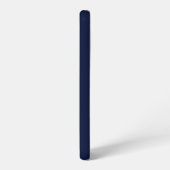 Coque Samsung Galaxy Bleu Nuit Marine Uni (Côté gauche)