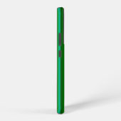 Coque Samsung Galaxy Bleu Vert arc-en-ciel rayures (Côté droit)