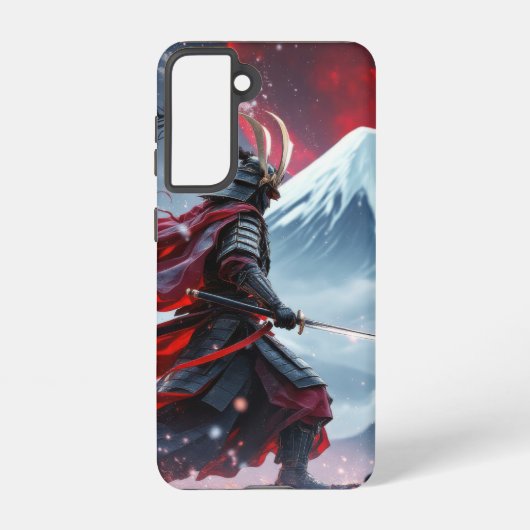 Coque Samsung Galaxy Blood Moon Samurai: The Last Stand at Mount Fuji (Verso)