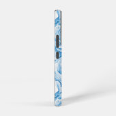 Coque Samsung Galaxy Blooms bleus sereins (Côté droit)