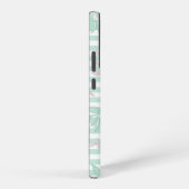 Coque Samsung Galaxy Blue Floral Minimalist (Côté droit)