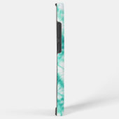 Coque Samsung Galaxy Blue Hearts Tie Dye (Côté droit)