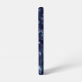 Coque Samsung Galaxy Blue Sparkle Bokeh Lights (Côté gauche)