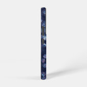 Coque Samsung Galaxy Blue Sparkle Bokeh Lights (Côté droit)