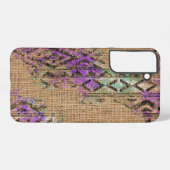 Coque Samsung Galaxy Bohème téléphonique inspirée de Burlap (Verso Horizontal)