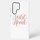 Coque Samsung Galaxy Bohemian Pink Script Typography (Verso)