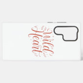 Coque Samsung Galaxy Bohemian Pink Script Typography (Verso Horizontal)