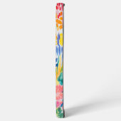 Coque Samsung Galaxy Boho Abstract Wildflower Garden (Côté gauche)