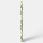 Coque Samsung Galaxy Boho Chic Cream and Sage Green Botanical Florals (Verso Horizontal)