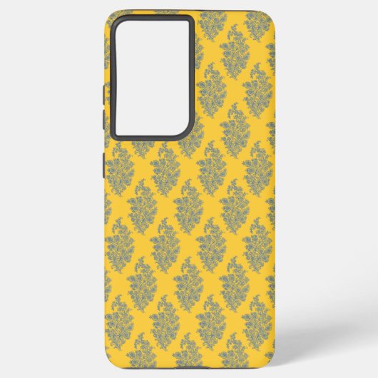 Coque Samsung Galaxy Boho India Block Print (Verso)