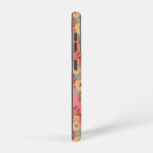 Coque Samsung Galaxy Boho moderne rose floral (Côté droit)