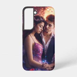 Coque Samsung Galaxy Boîte téléphonique romantique Couple Art