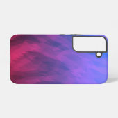 Coque Samsung Galaxy Boîtes téléphoniques géométriques roses et violett (Verso Horizontal)