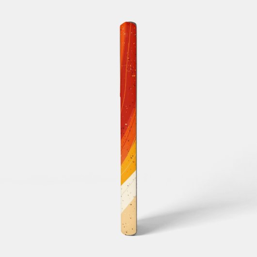 Coque Samsung Galaxy Boîtier de téléphone à pointe orange (Côté gauche)