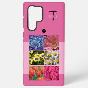 Coque Samsung Galaxy Boîtier de téléphone cellulaire photo et monogramm