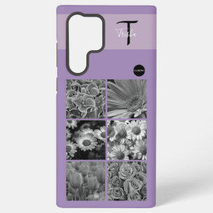 Coque Samsung Galaxy Boîtier de téléphone cellulaire photo et monogramm