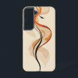 Coque Samsung Galaxy Boîtier de téléphone de flux de flamme Zen<br><div class="desc">Un tourbillon fluvial danse en équilibre,  captant l'esprit d'énergie,  de transformation et de calme avec une touche moderne.</div>